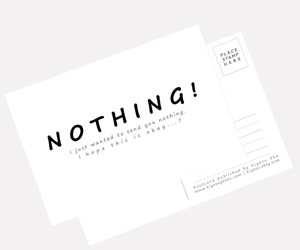NOTHING! (B)