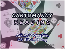 Cartomancy (Playing Cards) Psychic Reading